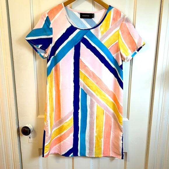 Minkpink // Watercolor Print Tunic Dress - Picture 1 of 4
